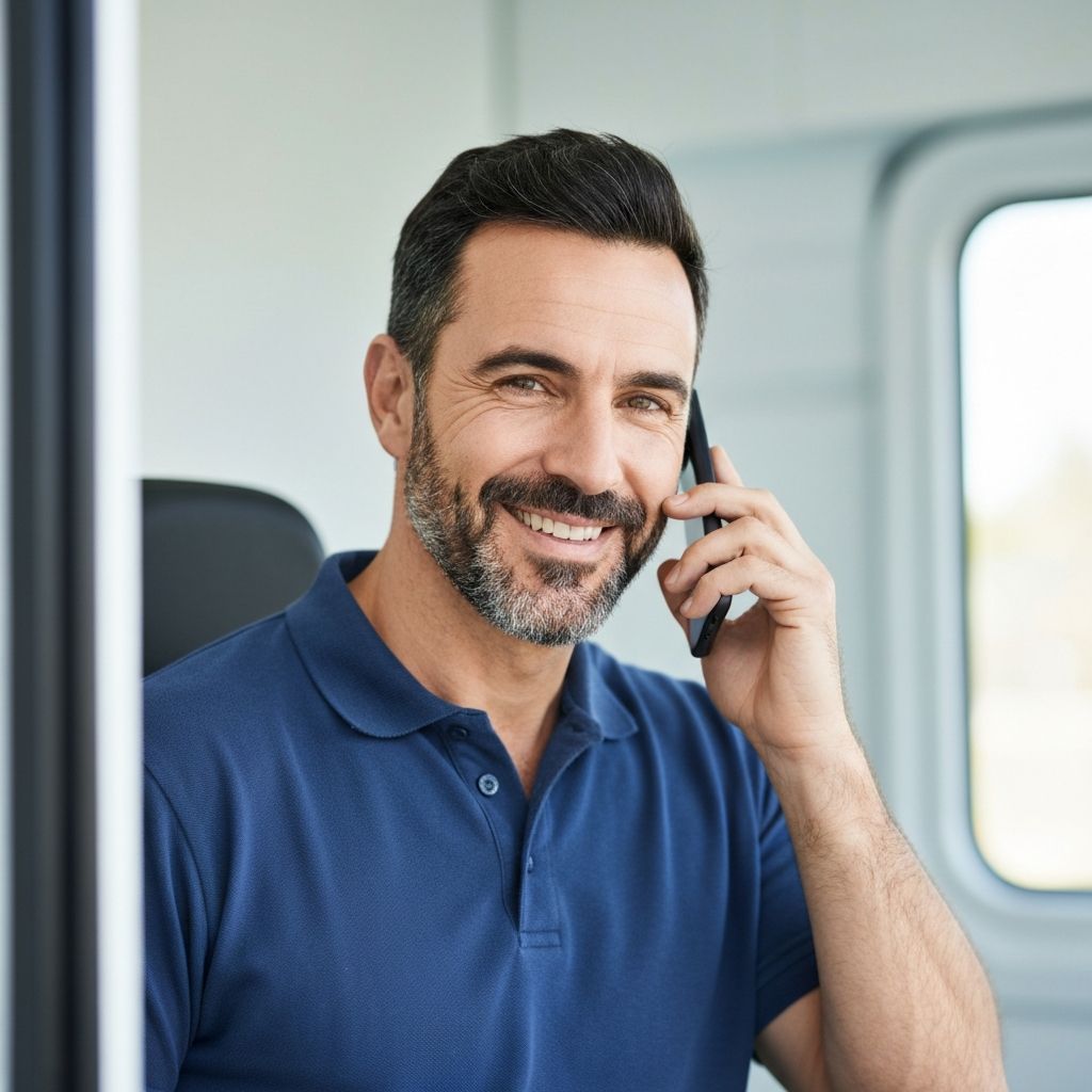 Daniel Jimenez, responsable de atencion al cliente disponible 24 horas