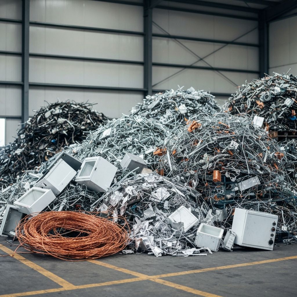 Centro de reciclaje de metales y chatarra